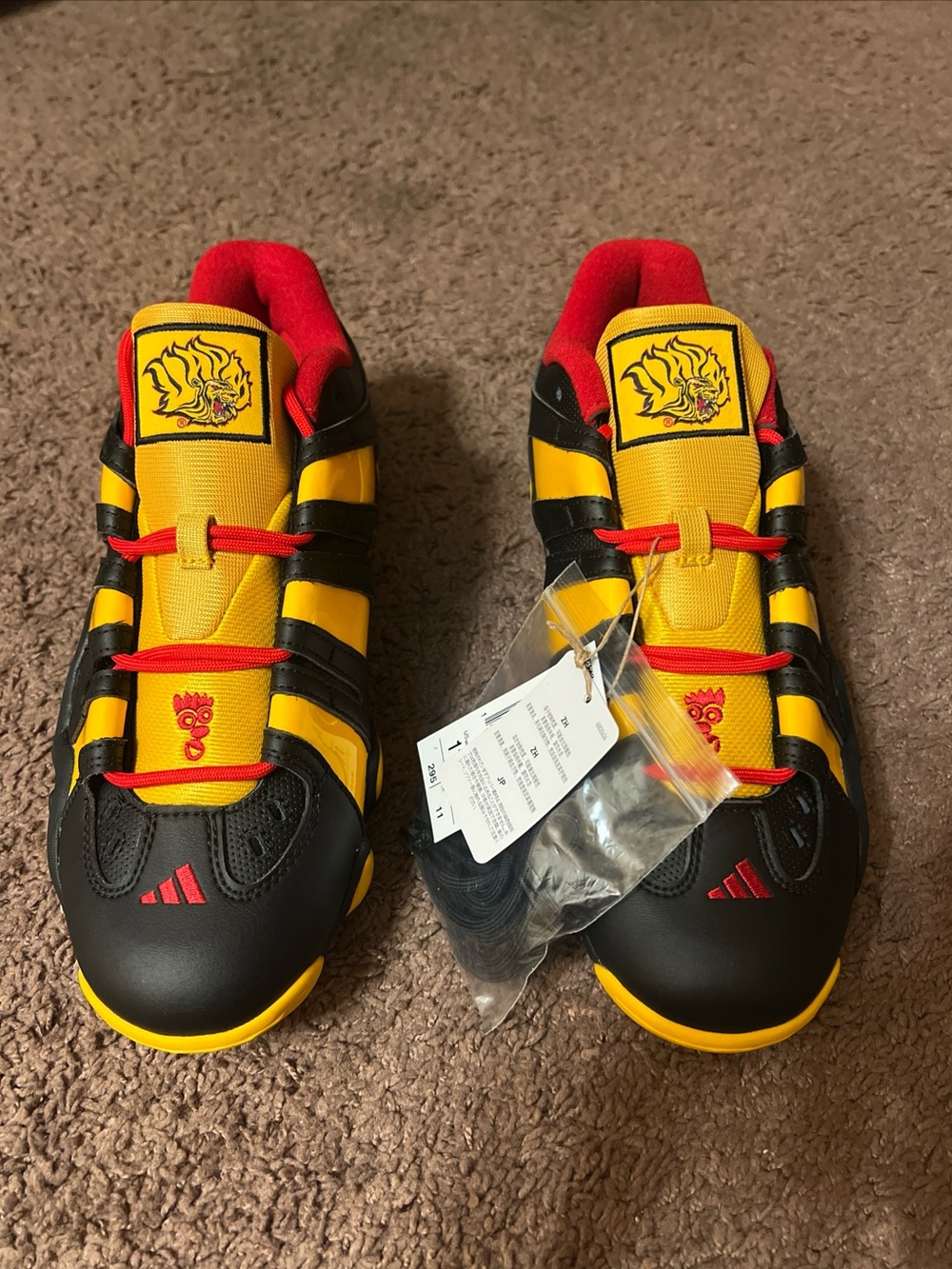 Adidas Crazy 8 Low PE HBCU Pack Arkansas Pine Bluff Size 11.5 IH5118